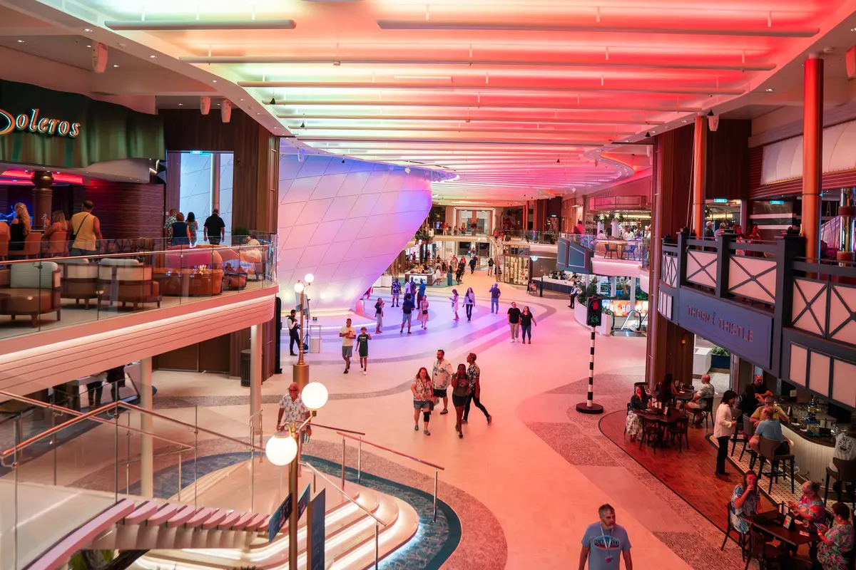 Inside an Interior Room on Royal Caribbean's Star of the Seas Ship